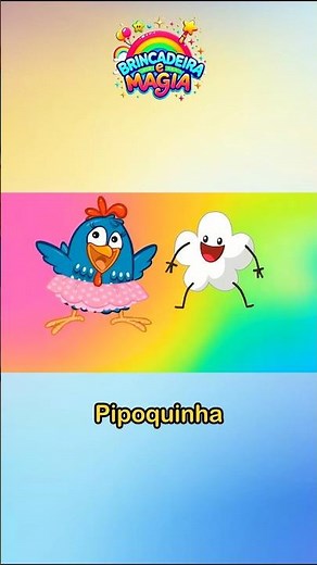 B&M - Pula Pula Pipoquinha 🍿🐔 | Galinha Pintadinha and Her Friends - Children's Music