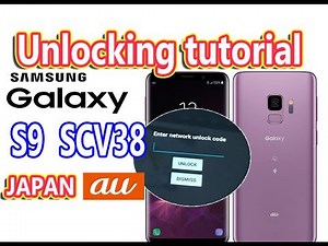 SCV38 unlocking tutorial