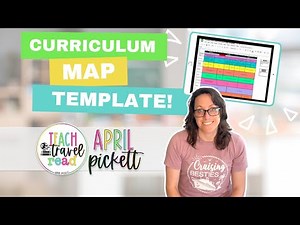 A Curriculum Mapping Example Using My Curriculum Map Template | How to Create a Curriculum Map