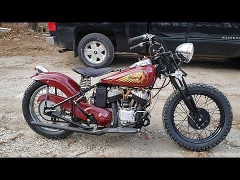 1941 Indian 741 Bobber!