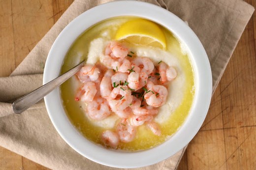Edna Lewis' Shrimp and Grits