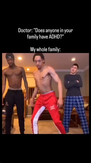 The Adhd Elites on Instagram: "ADHD often runs in families, with genetics playing a big role. Research shows that if a parent or sibling has ADHD, there’s a higher chance others in the family do too. Can you relate?"