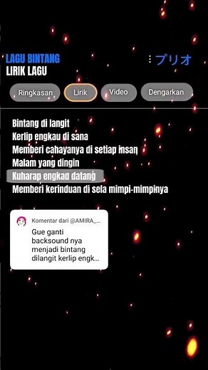 LIRIK LAGU BINTANG ⭐#bintang #bintangutara #bintang #liriklagu #fypシ #lirikgoogle #lirik #trending
