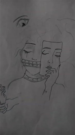 sad drawing 😔#short #shortvideo #youtubeshorts