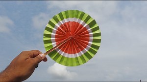 Paper Pop Up Fan DIY Watermelon Hand Fan