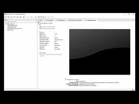 VMWare Set an ISO image and change the boot order