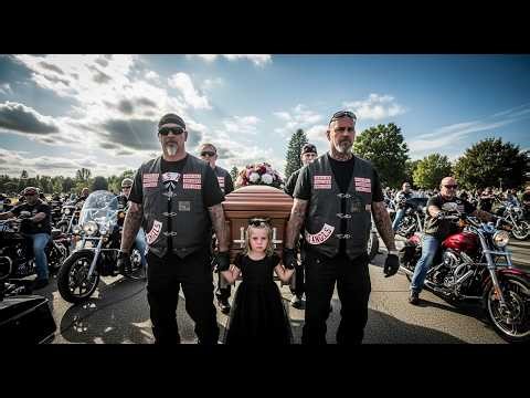 Can You Carry My Brothers Casket Little Girl Asked Biker-What 700 Hells Angels Did at the Funeral