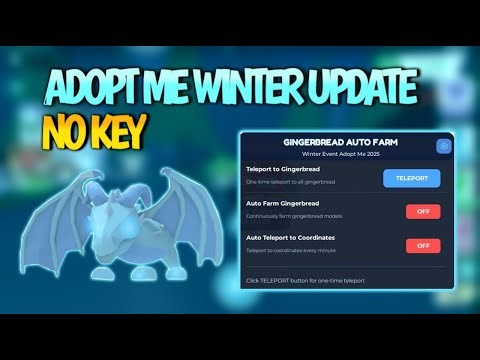 [NEW] ADOPT ME GINGERBREAD AUTOFARM SCRIPT|AUTO GROW PETS&FARM CASH|PASTEBIN ANDROID AND PC