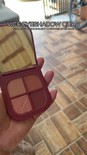 Explore the Vice Cosmetics Eyeshadow Quad