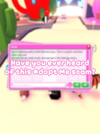 Less popular but still dangerous Adopt Me scam to avoid! Not only you can lose your pets but also your whole roblox account. Luckily I knew this was a scam thanks to sillymimi's video on youtube - check out her channel! Be careful and never trust anyone you don't know! | #adoptmescam #adoptmescammer #robloxscam #robloxavatar #adoptmepets #adoptme #roblox #adoptmetrades