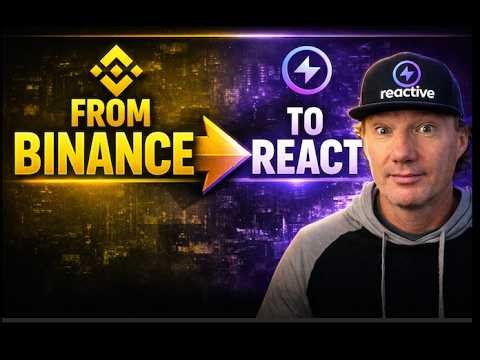 The REACT Founder’s Binance, Background Changes Everything #react #crypto #altcoinsn #economicninja