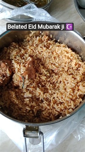 Belated Eid Mubarak ☪️ #ramadan #biryani #eid #muslim #trending #festival #eidrelease #eidspecial