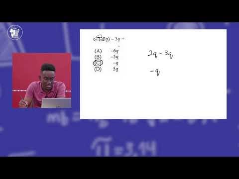 Algebra part 1 - CSEC MCQs