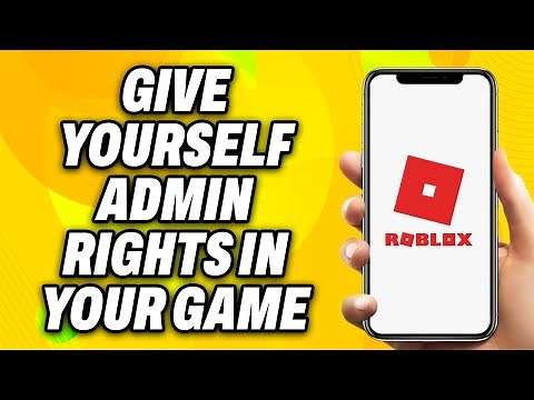 How To Give Yourself Admin Rights in Your Roblox Game - Quick Fix