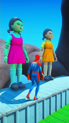 GTA 5 Epic Water Ragdolls Spiderman vs DOLL Jumps/Fails Ep.782 #shorts