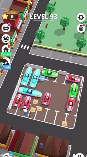 Car Parking: Traffic Jam 3D Level 93 - IMPOSSIBLE Downtown Parking Challenge! | Pro Driving Skills