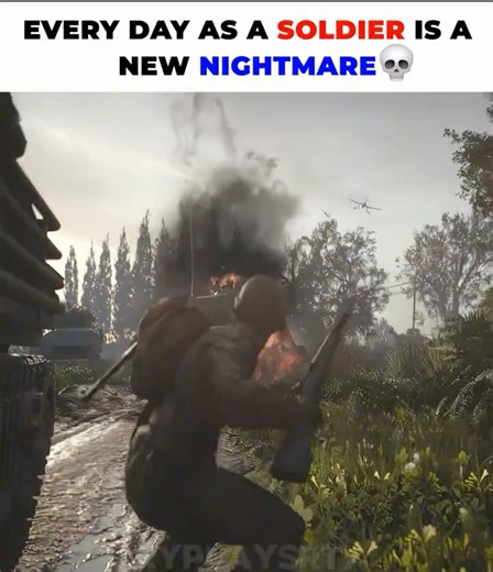 This Is the Real Life of a Soldier 🪖💔 #callofduty #gaming #shortsfeed #ww2