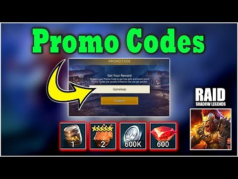 RAID Shadow Legends Promo Codes - RAID Shadow Legends redeem code