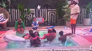 Pool party at #bigbrothertitans2023 #BBTitians | Big Brother Darkroom