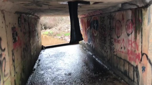 Tunnel under 285 in N. Decatur Rd.#viralvideo #oldschool #viral #tunnel #roadtunnel