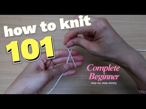 How to Knit 101 – Complete Beginner’s Guide to Knitting (Step-by-Step)