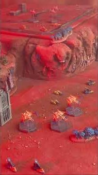 Mars Terrain for Epic Legions Imperialis Table Setup