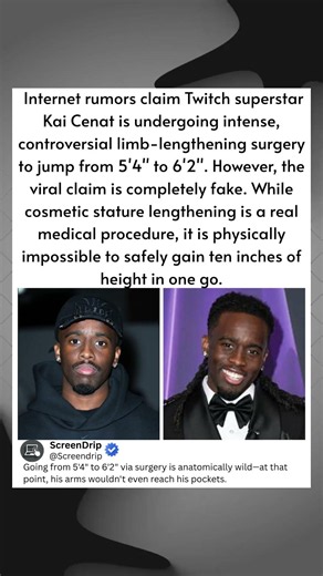 Kai went from 5'4" to 6'2" overnight?! The internet ran wild. #kaicenat