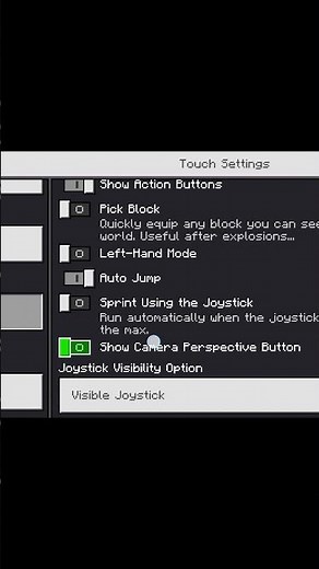 Minecraft camera angle change tutorial video 👀❤️‍🩹