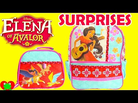 Disney Princess Elena Backpack Surprises
