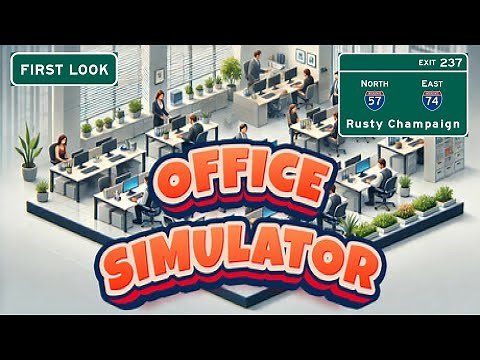 Office Simulator Demo First Look - Let's Climb the Corporate Ladder! Episode 1