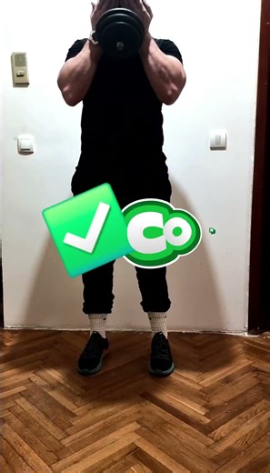 🔥Two-Hand Dumbbell Curl | Correct Form ✅ #shorts #homeworkout