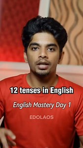 Master 12 tenses in 8 minutes | Edolaos English Learning Solutions