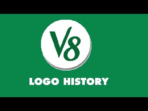 V8 Logo/Commercial History