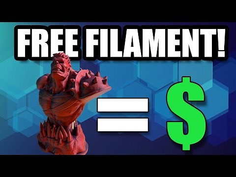 3 Easy Ways To Get FREE 3D Printing Filament!