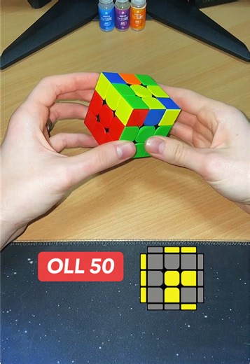 OLL 50 #rubikscube #rubikscubetutorial #cubing #cfop #speedcubing