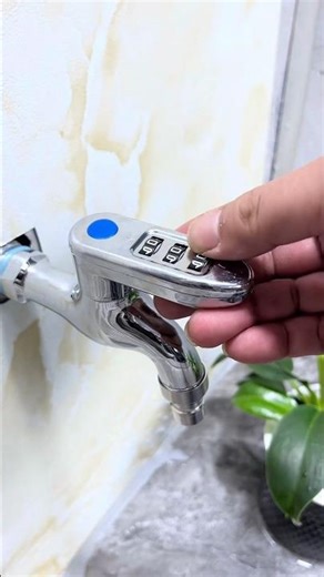 Smart Faucet Lock Prevents Water Theft and Unauthorised Use #shorts