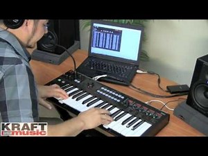 Kraft Music - Korg R3 Synthesizer/Vocoder Demo with Rich Formidoni