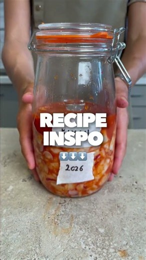RECIPE ⬇️ Quick radish and cabbage kimchi🫜 #kimchi #fermentation #pickle #recipe #food #chef #fyp