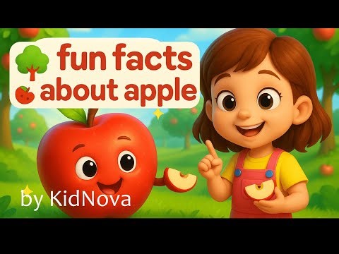 🍎 Fun Facts About Apples - Kids Learning Series