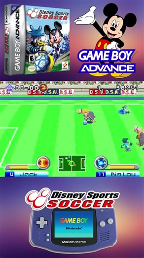 #disney #soccer #fußball #gba #nintendo