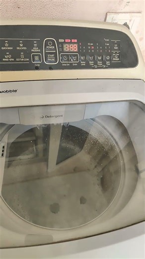 fully automatic Washing machine cleaning process #sumsungwashingmachine#cleaning #subscribe