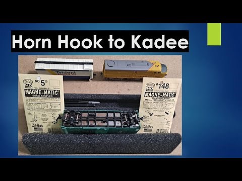 Horn Hook to Kadee Knuckle Coupler Adapter Car (The Easy Way)