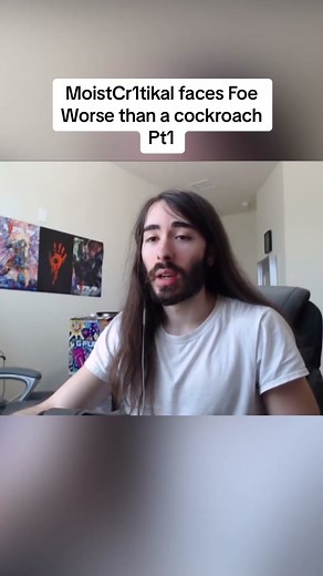 😭😭 ? #moistcr1tikal #penguinz0 #penguinz0clips #moistcr1tikalclips #storytime #funny #wasp#bugattack #charlie #moist #part1 #memes #wtf#weird #cockroach