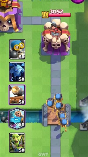 5× Cards That Deal INSANE Damage 😱 #clashroyale
