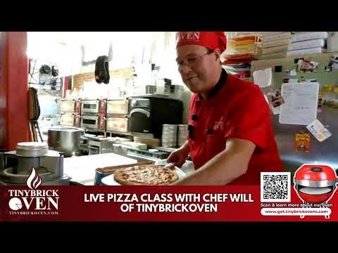 Pizza making with will the inventor of tinybrickoven and veteran !