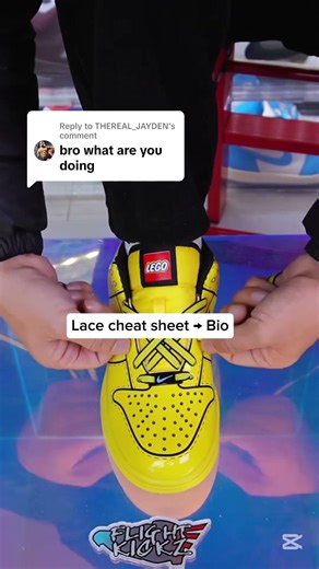 Air force 1 Shoe lacing Styles (Best Way) #lace #tutorial