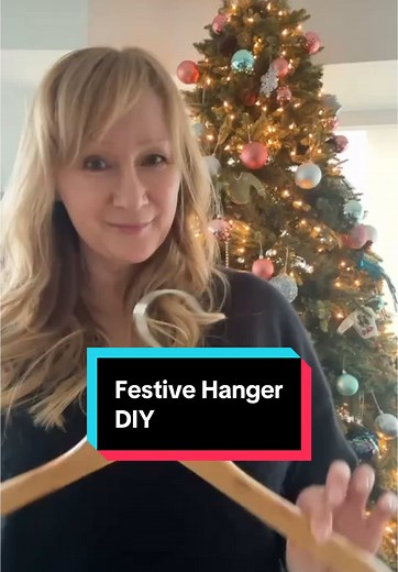 Transform Your Closet with Festive Wooden Hangers