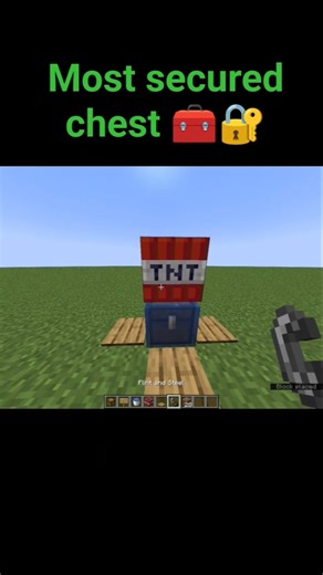How To Secure Your Minecraft Chests (Tutorial) #shorts #shortvideo