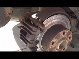 1999 VW Passat Rear Brakes Replacement-Updated