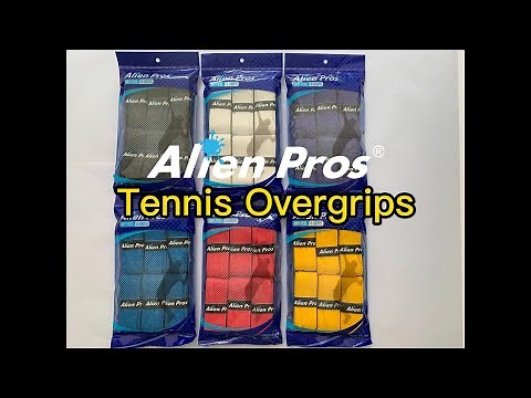 Alien Pros Tennis Racket Grip Tape (6-Pack)